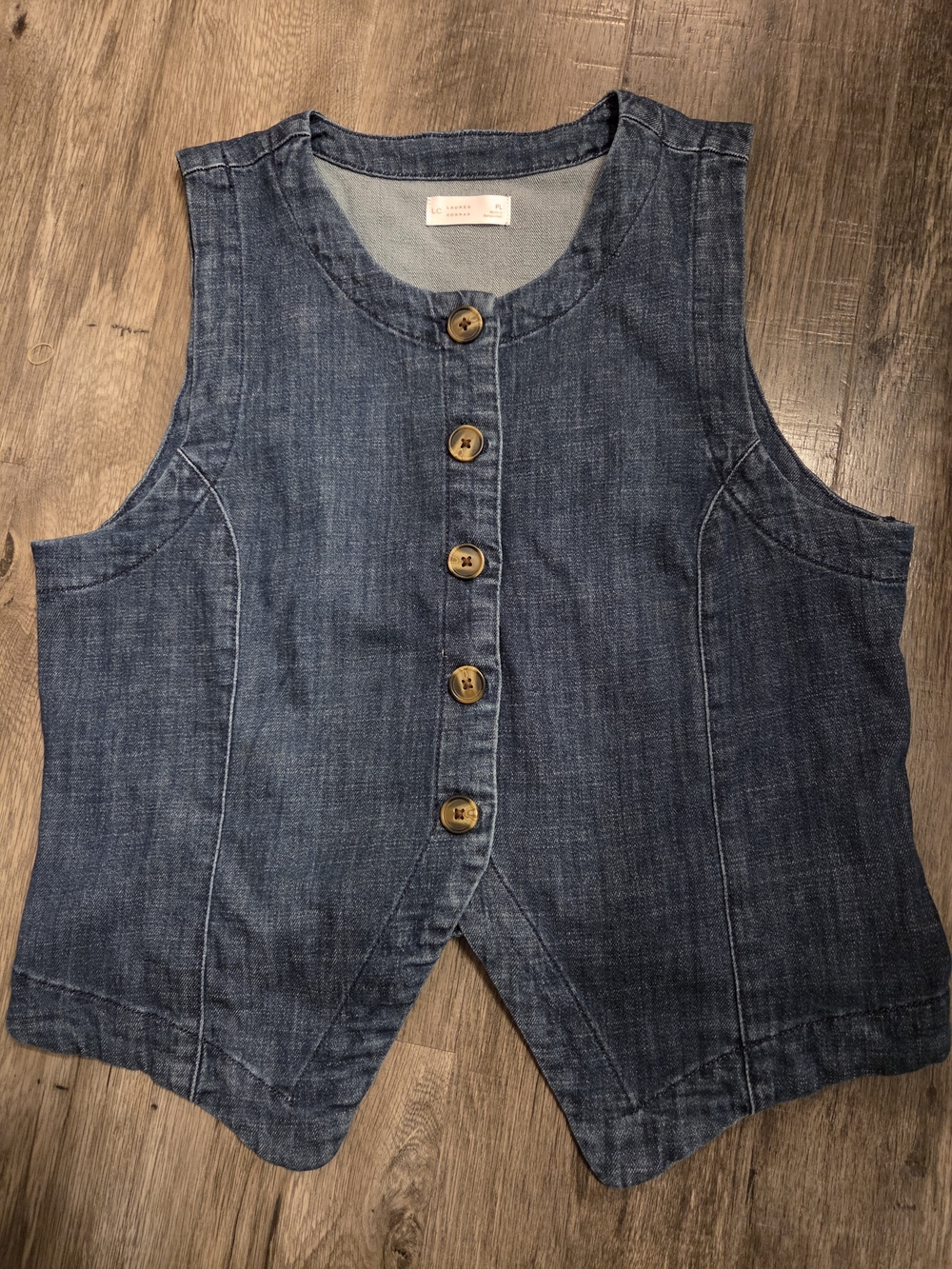 Lauren Conrad Denim Vest